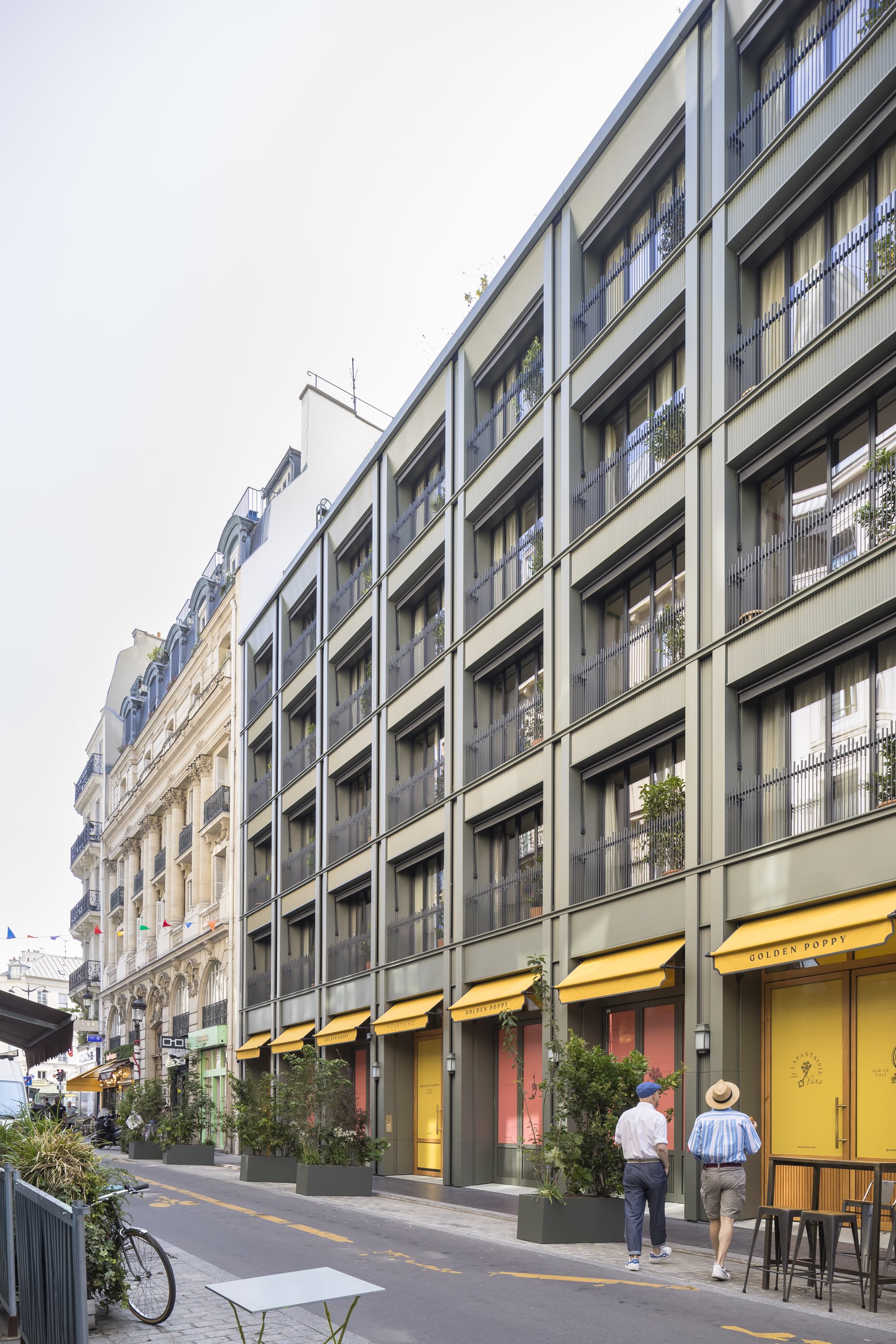 Hôtel La Fantaisie, rue Cadet, Paris (France)	